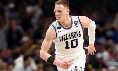 The game starts with the title game hero Donte DiVincenzo’s after the NBA draft