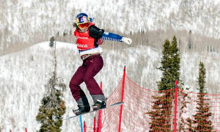 Eva Samkova accomplished with the snowboard cross titles in the world championship